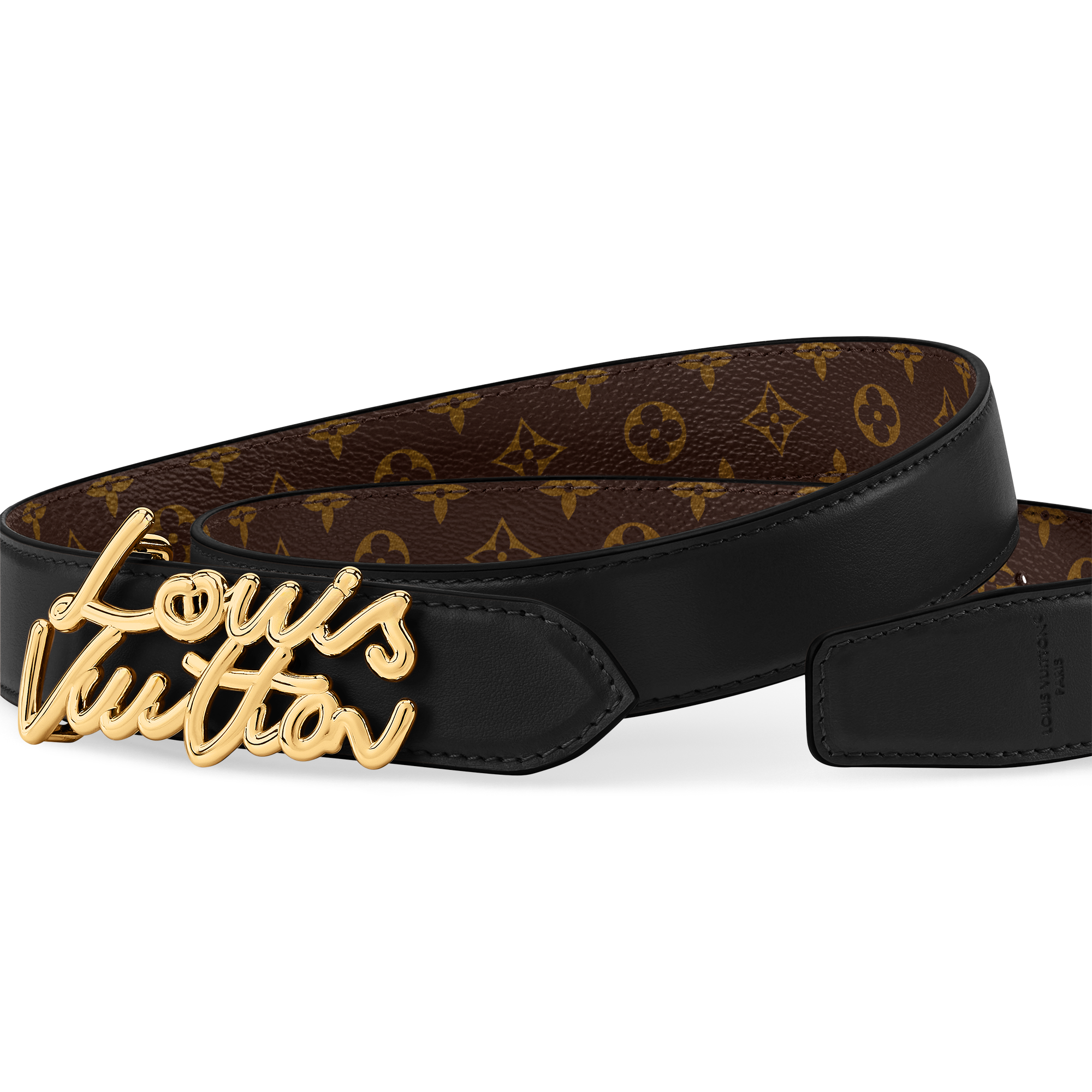 LV Script 30mm Belt - Accessories M4472V | LOUIS VUITTON
